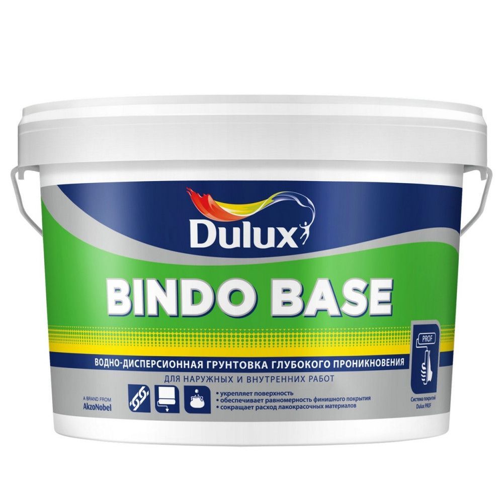 DULUX Грунтовка Влагозащитная, Глубокого проникновения 9 л