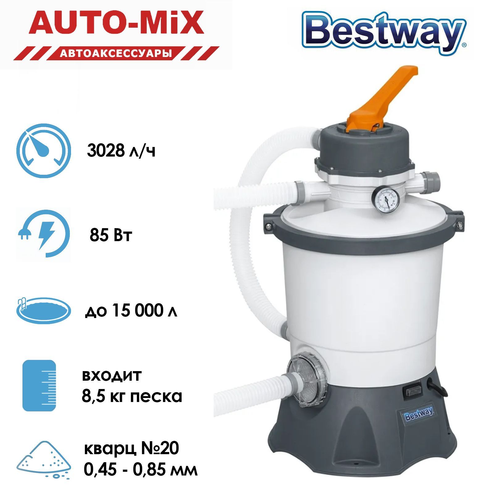 Bestway 58515 инструкция. Насос фильтр Бествей 58515. Песочный фильтр-насос Bestway 3028 л/ч 58515. Bestway Flowclear 58199 2015г.