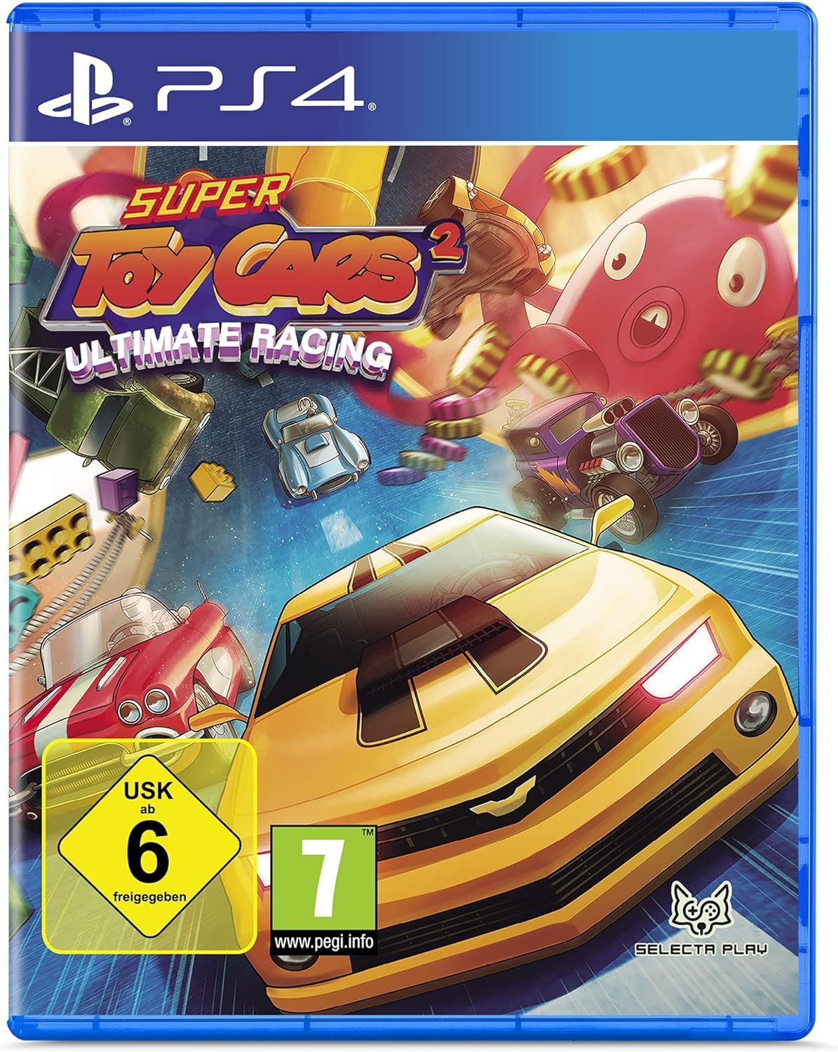 Игра Super Toy Cars 2 Ultimate Racing (PlayStation 4, Русские субтитры)  купить по низкой цене с доставкой в интернет-магазине OZON (1212260163)