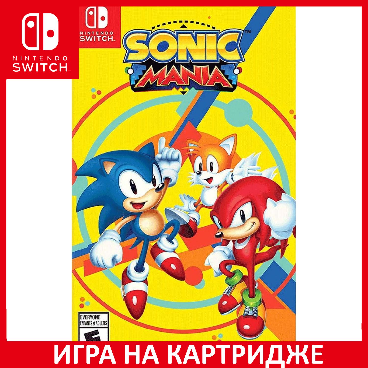 Игра Sonic Mania (Nintendo Switch, Английская версия) купить по низкой цене  с доставкой в интернет-магазине OZON (307255458)