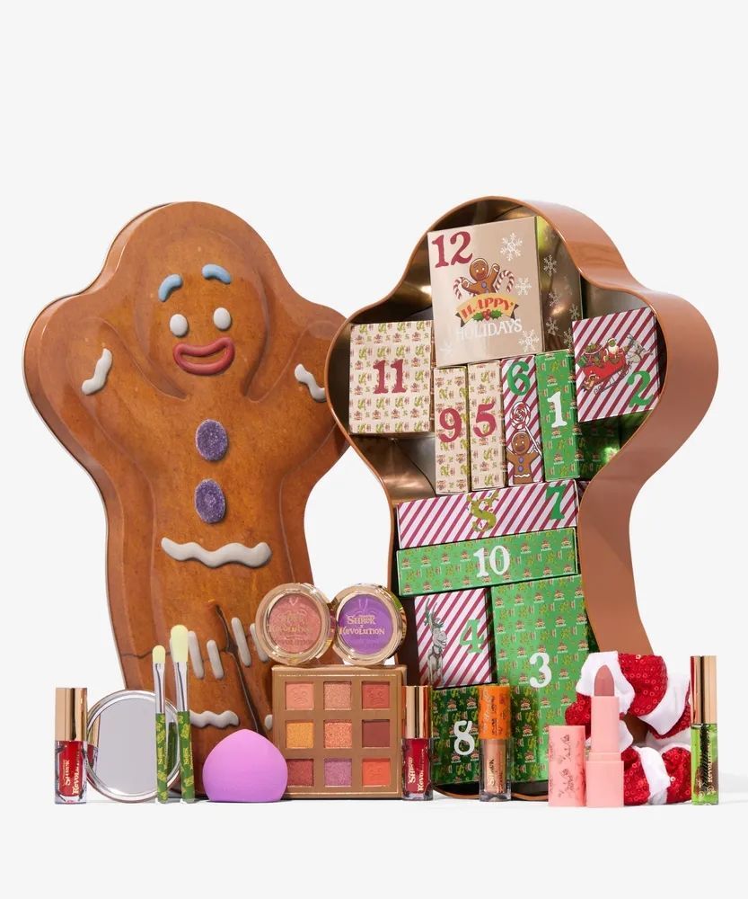 Адвент календарь makeup revolution shrek. Адвент календарь makeup revolution shrek