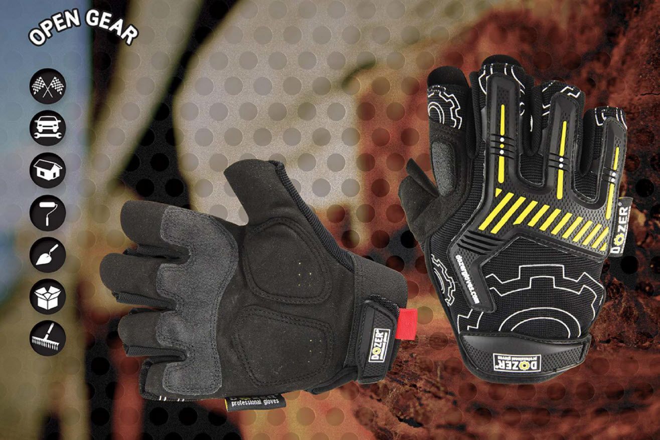 DOZER professional gloves Перчатки защитные, размер: M/L, 1 пара