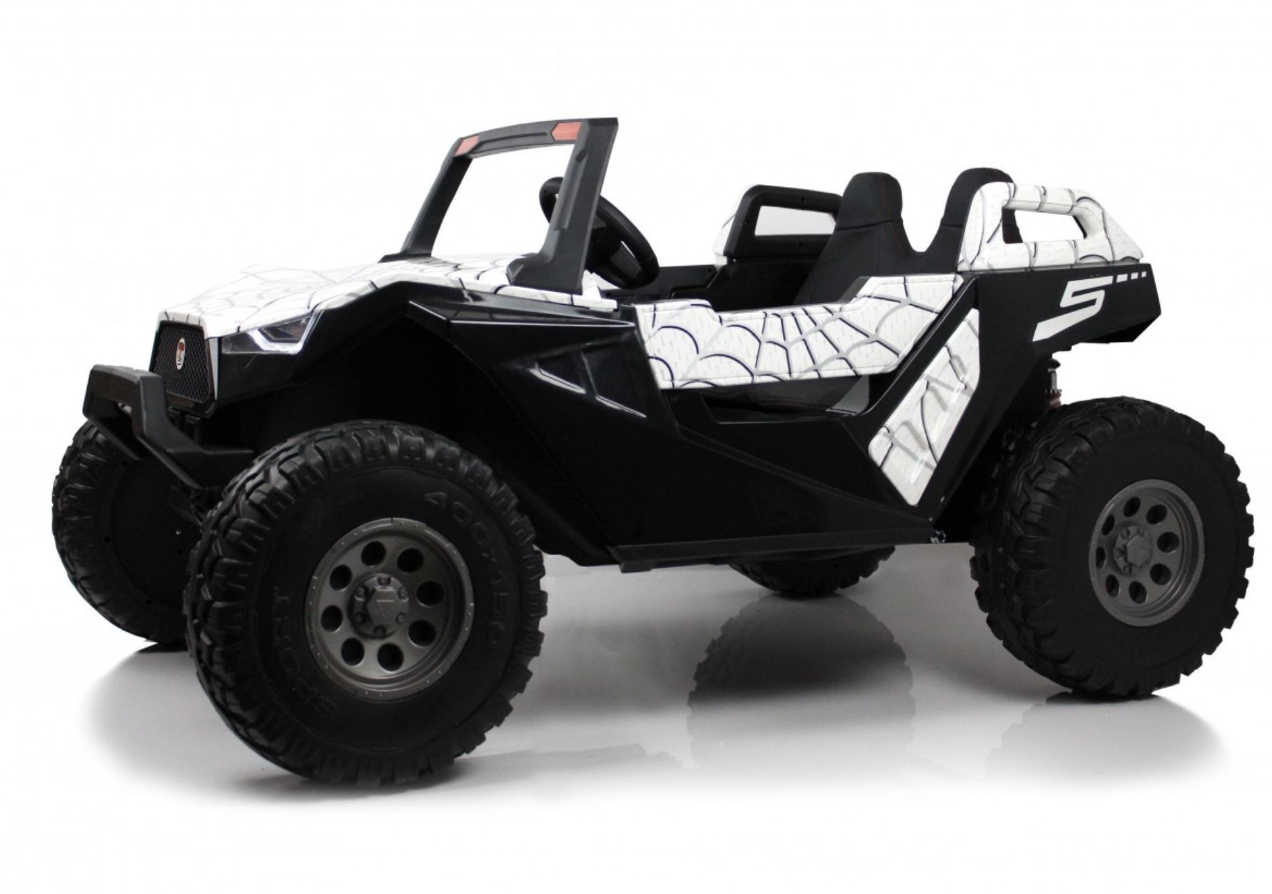 Детский электромобиль Rivertoys A707AA 4WD белый spider