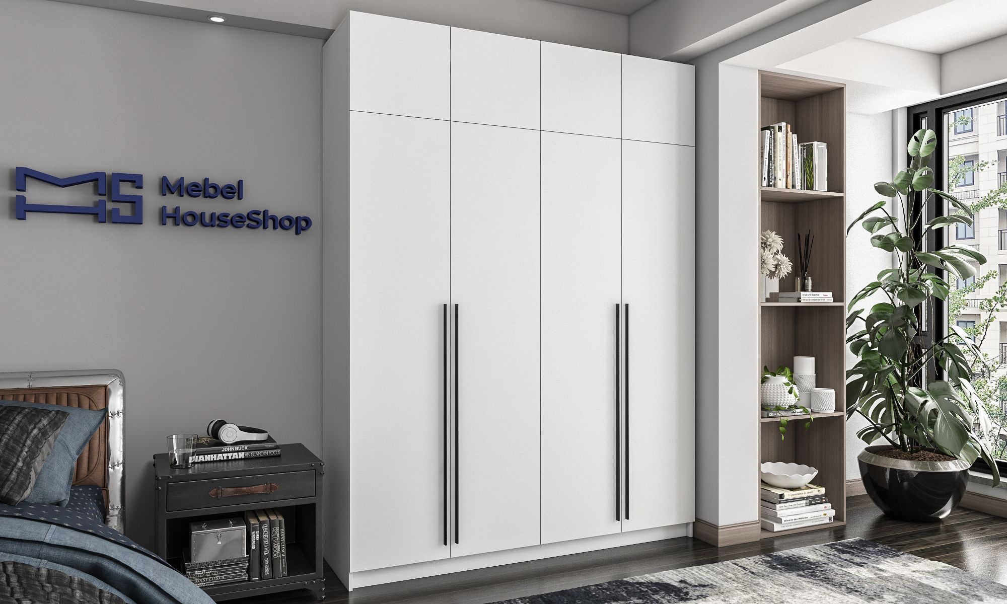 Шкаф распашной ИКЕА Пакс 40 Фардал