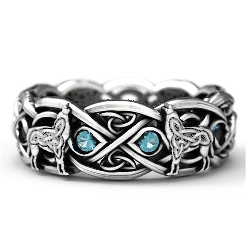 Кольцо серебряное Totem Wolf