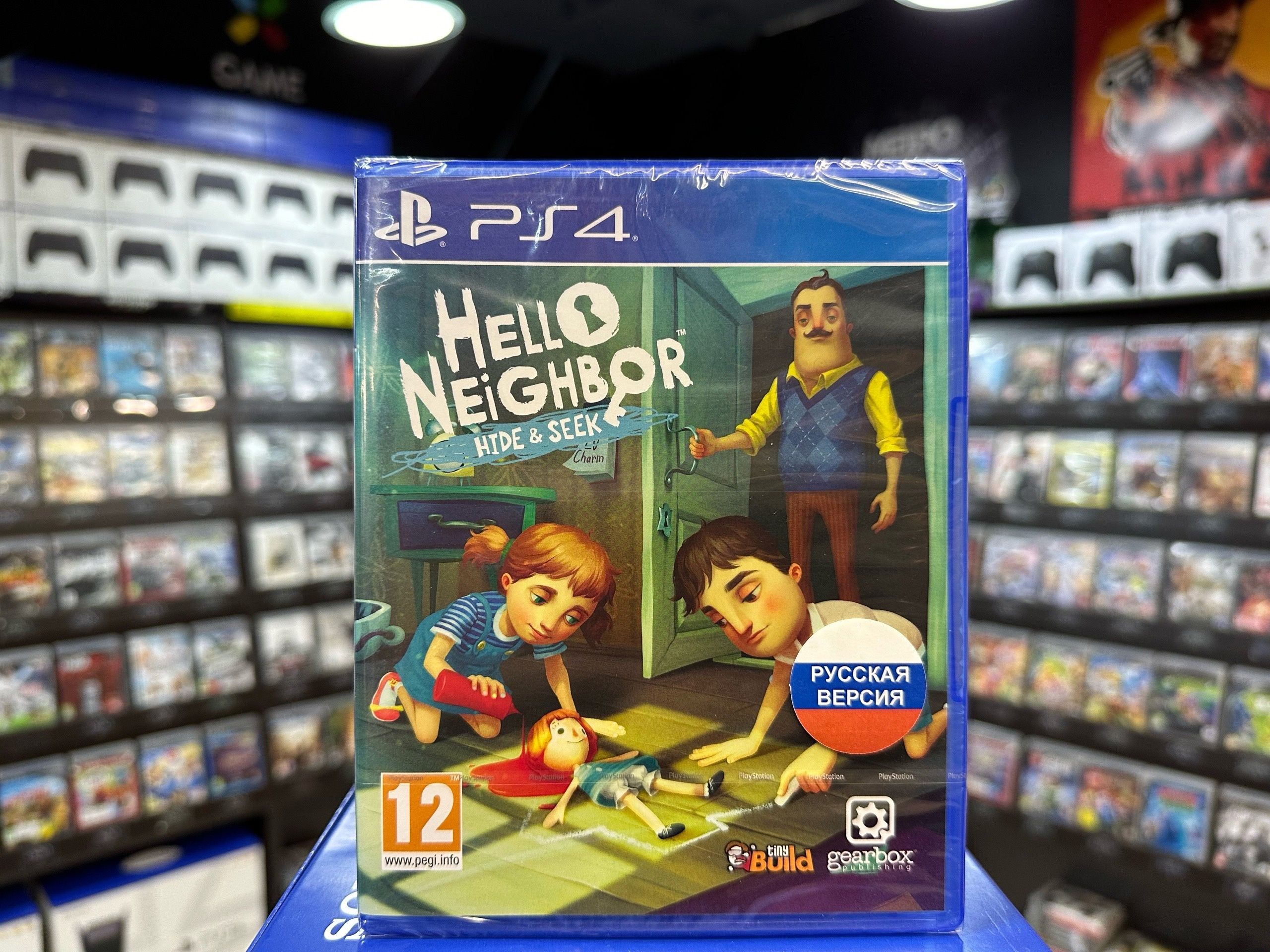 Игра Игра Hello Neighbor Hide Seek PS4 (PlayStation 4, PlayStation 5 купить  по низкой цене с доставкой в интернет-магазине OZON (685384580)