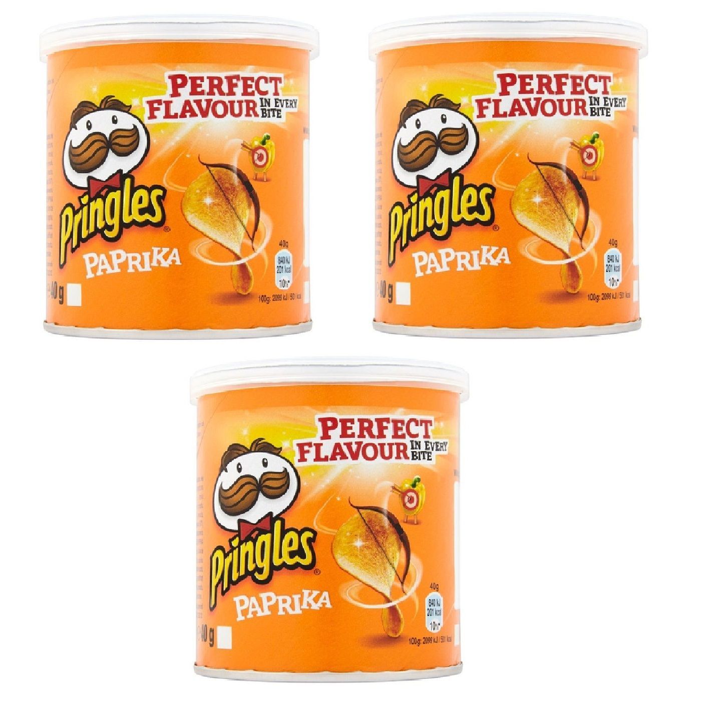 Чипсы Pringles Paprika 3 уп по 40гр