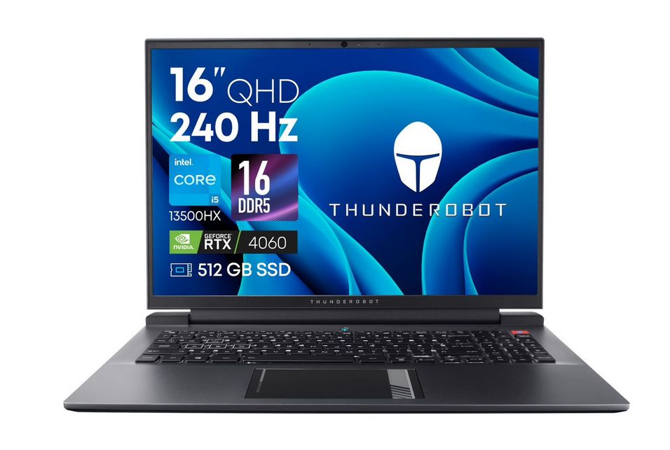 ThundeRobotZeroG3Pro(JT009Q00BRU)Игровойноутбук16",IntelCorei5-13500HX,RAM16ГБ,SSD512ГБ,NVIDIAGeForceRTX4060(8Гб),WindowsHome,(JT009Q00BRU),серый,Русскаяраскладка