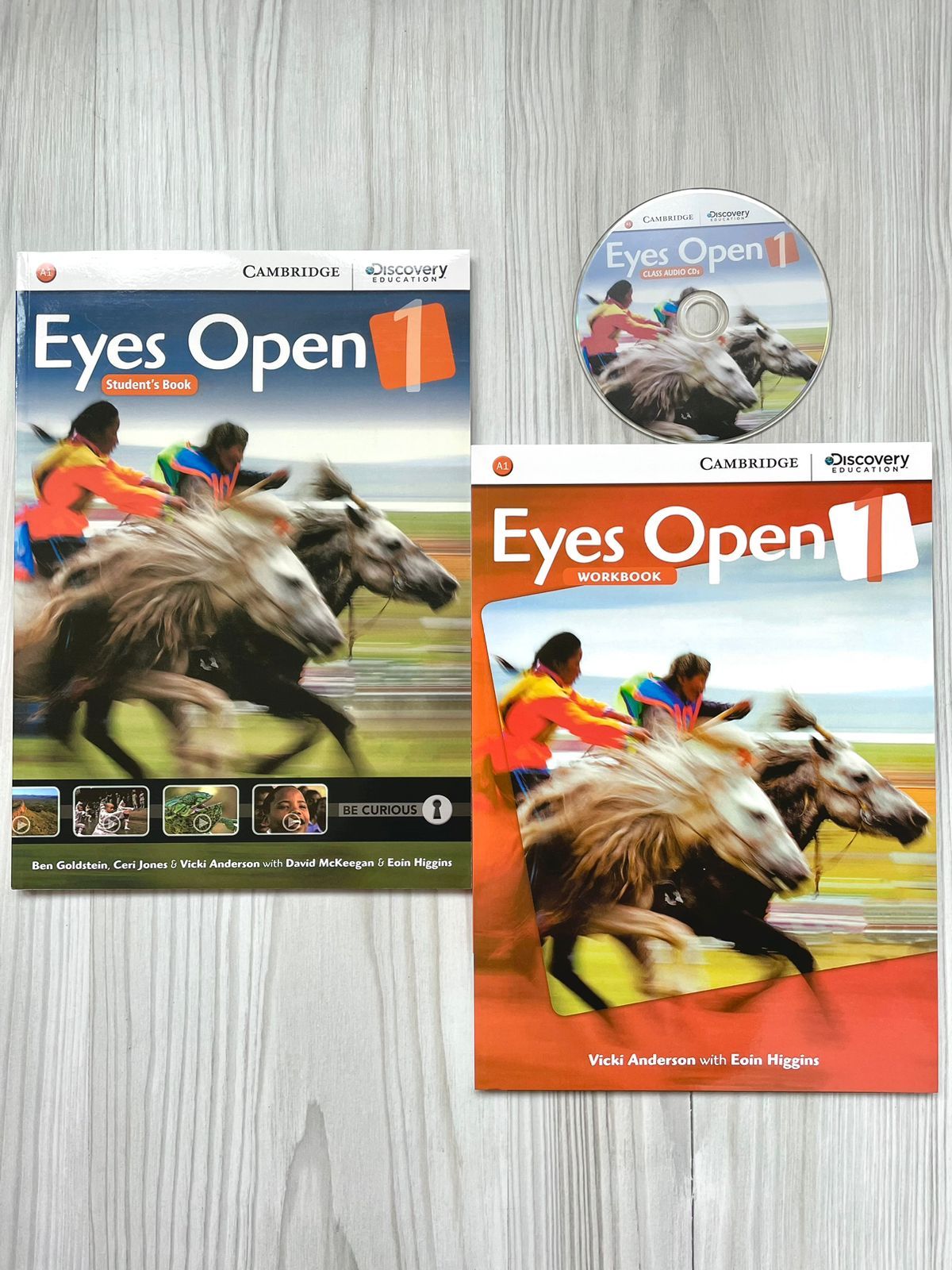 Eyes Open 1 Students Book + Workbook+ Диск