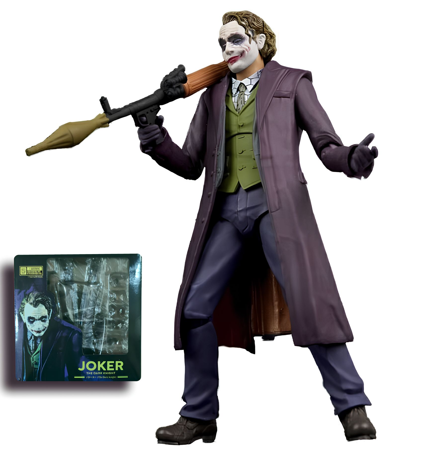 Фигурка Бэтмен Джокер темный рыцарь / Batman Joker The Dark Knight (16см) -  купить с доставкой по выгодным ценам в интернет-магазине OZON (1282928731)