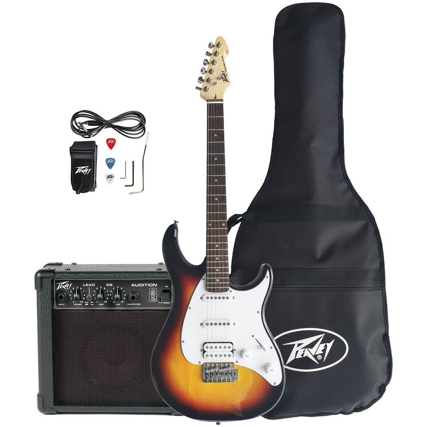 Электрогитара Peavey Raptor Plus Pack Sunburst w Audition