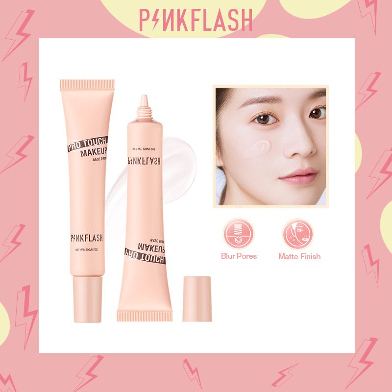 PINK FLASH База под макияж Makeup Base Primer Основа под макияж выравнивающая (прозрачная)