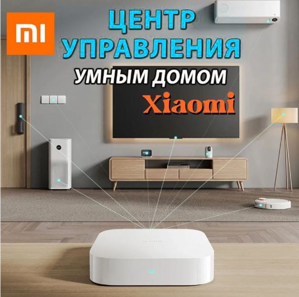 Центр/блокуправленияумнымдомомXiaomiMiSmartHomeHub2BHR6765GLZNDMWG04LM