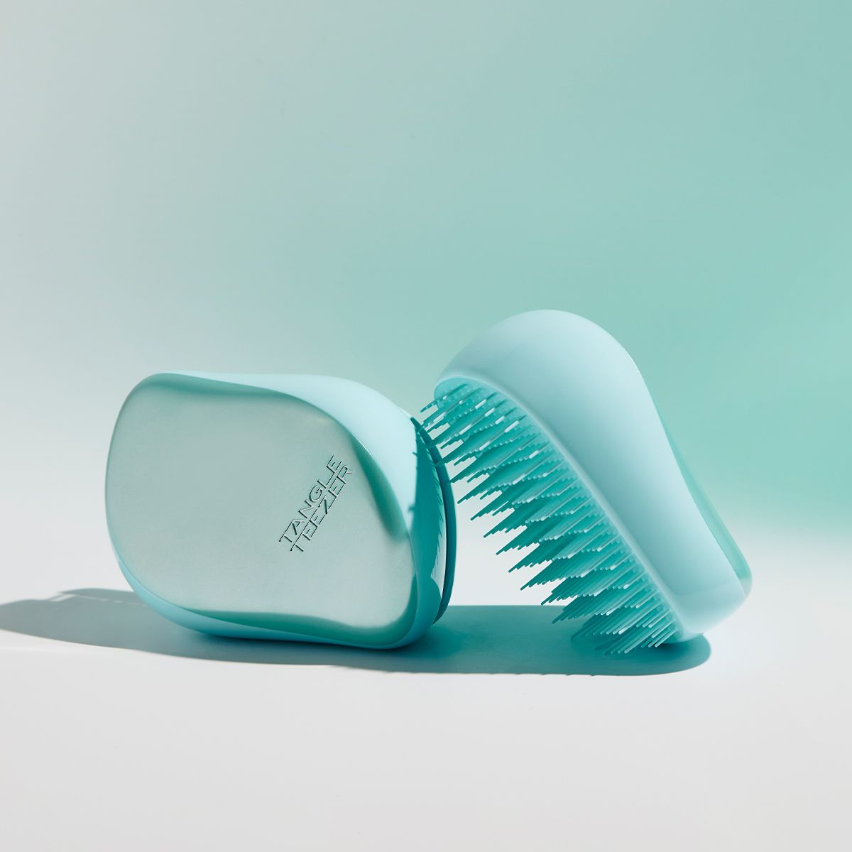 Tangle Teezer Compact Styler Frosted Teal Chrome Расческа - купить с  доставкой по выгодным ценам в интернет-магазине OZON (1306085828)