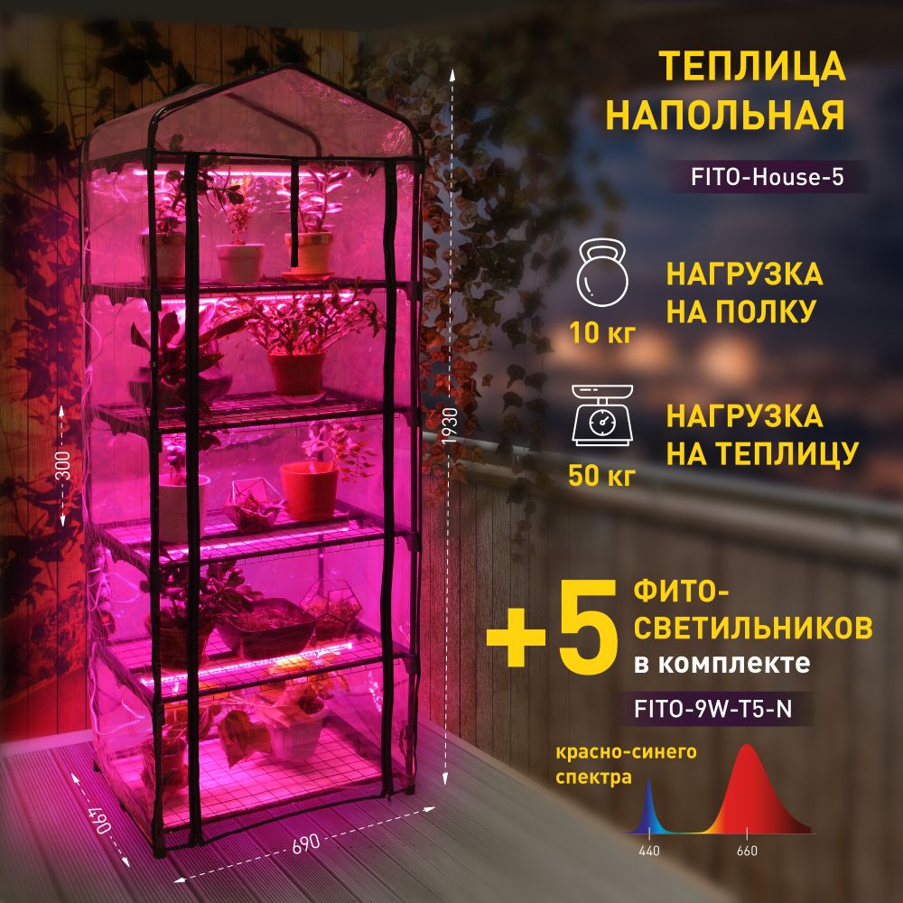 Парник для Рассады с Подсветкой – купить в интернет-магазине OZON по ...