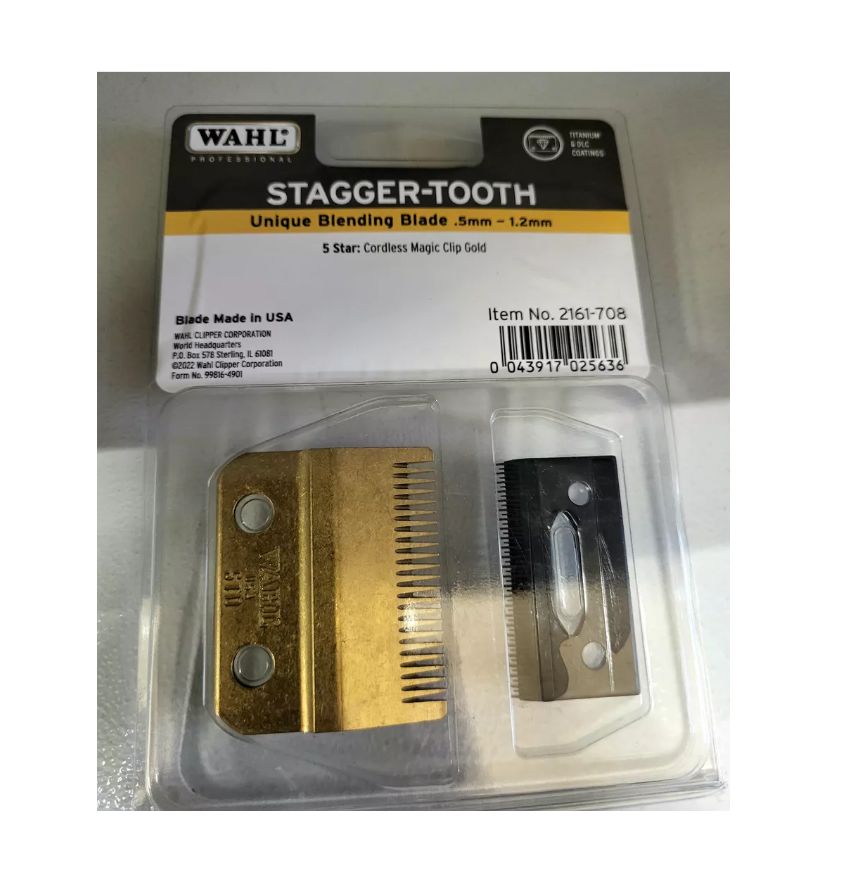 Нож для машинки Wahl Stagger-Tooth Gold 2161-708