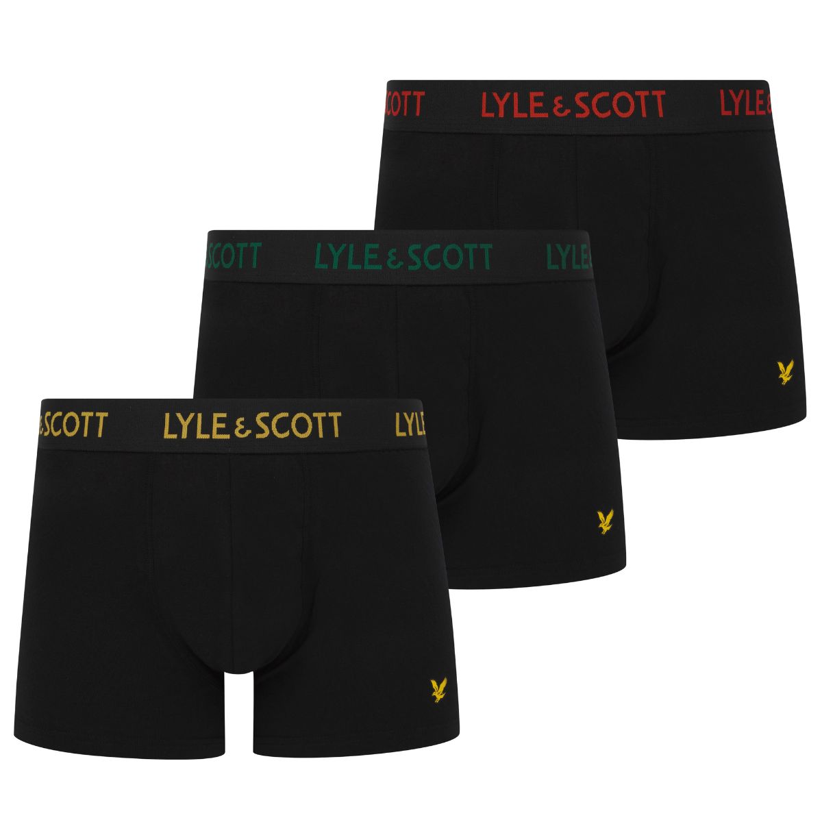 Комплект трусов транки Lyle & Scott, 3 шт купить на OZON по низкой цене (1248309334)