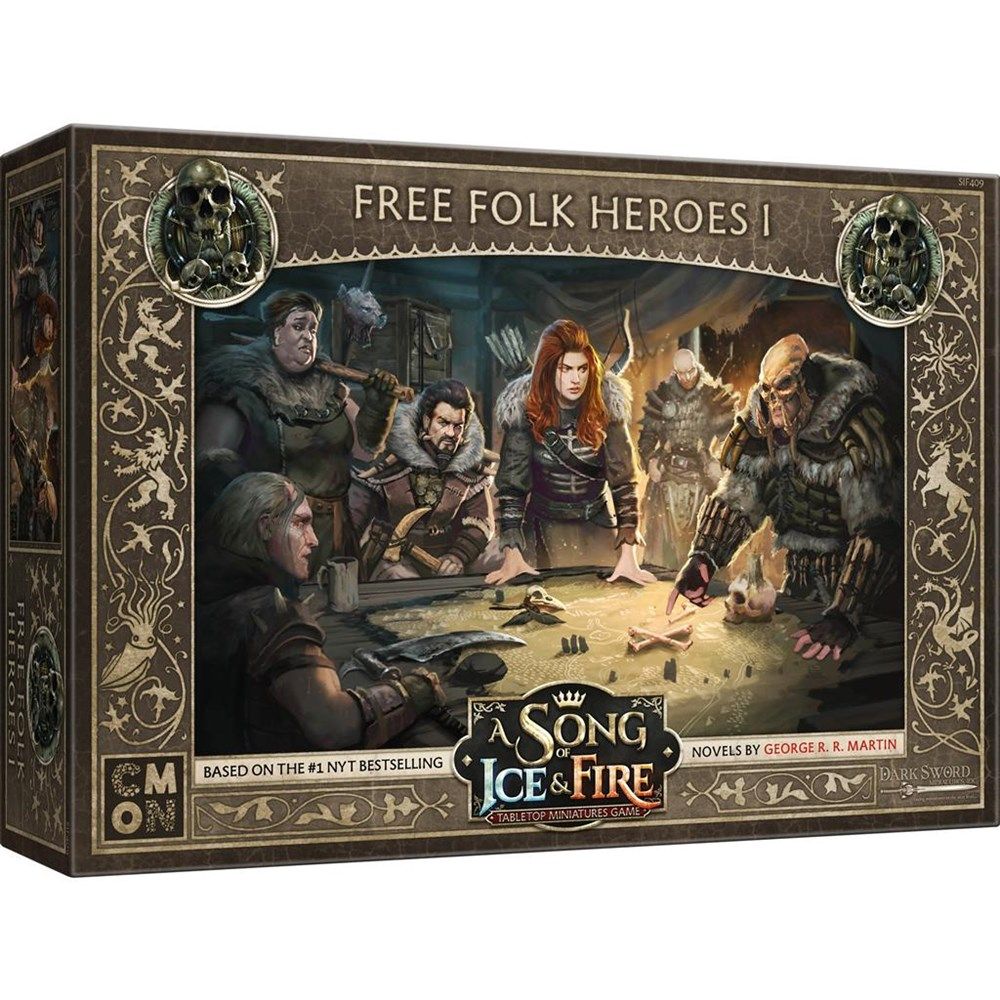 Настольная игра Free Folk Heroes I EN A Song of Ice & Fire - купить с  доставкой по выгодным ценам в интернет-магазине OZON (1337284310)