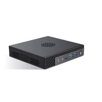 HIPER Мини-ПК Basis T1 (Intel Celeron N4000, RAM Отсутствует, Intel UHD Graphics 600, ), T1, черный