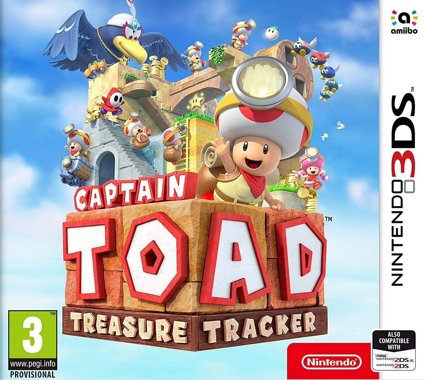 Игра Captain Toad Treasure Tracker 3DS Картридж на Nintendo 3DS