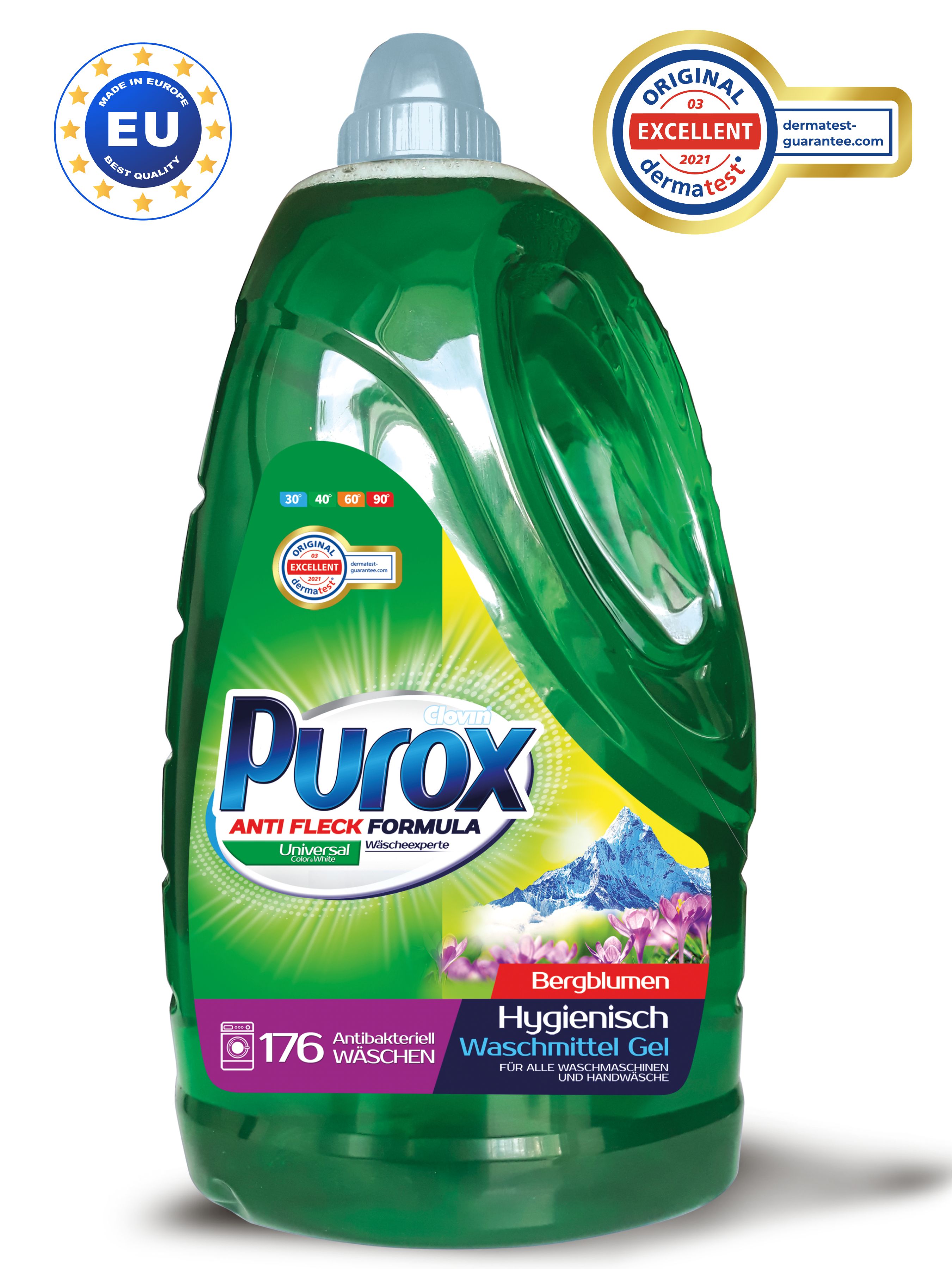 Жидкости для стирки Purox (Пурокс) – купить гель для стирки белья на ...