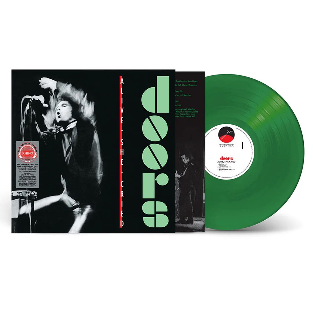 Виниловая пластинка The Doors - ALIVE SHE CRIED (LTD LP) Изумрудный винил -  купить с доставкой по выгодным ценам в интернет-магазине OZON (1381935654)