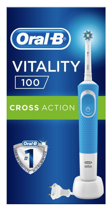 Oral-B Электрическая зубная щетка D100.413.1, голубой