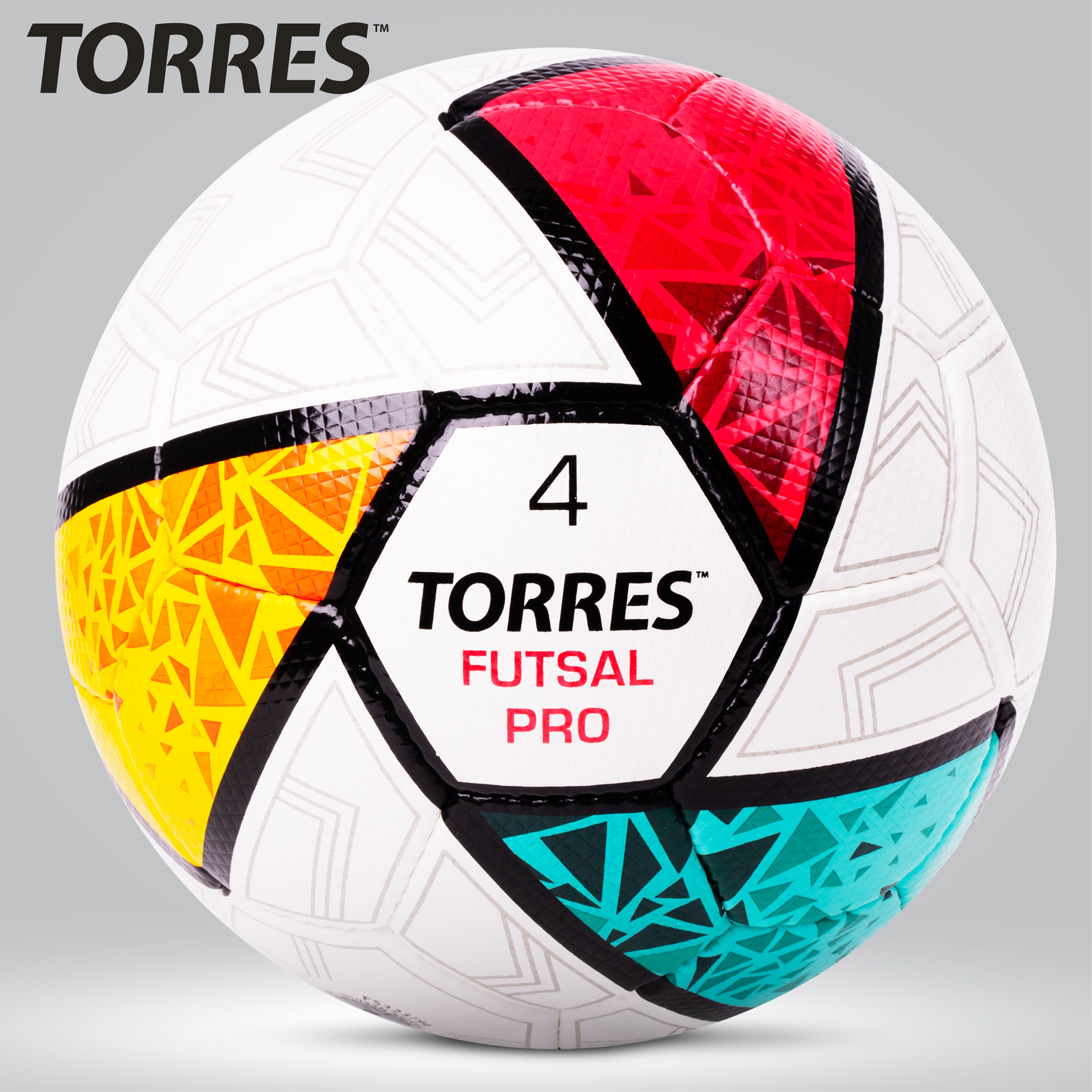 Мяч футзальный размер 4, TORRES Futsal Pro FS323794