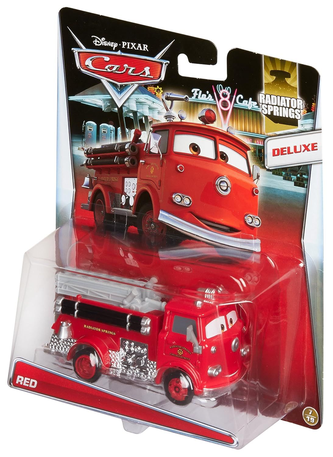 Disney Pixar Cars 3 Тачки Пожарная машина Deluxe Red - купить с доставкой  по выгодным ценам в интернет-магазине OZON (1400574430)