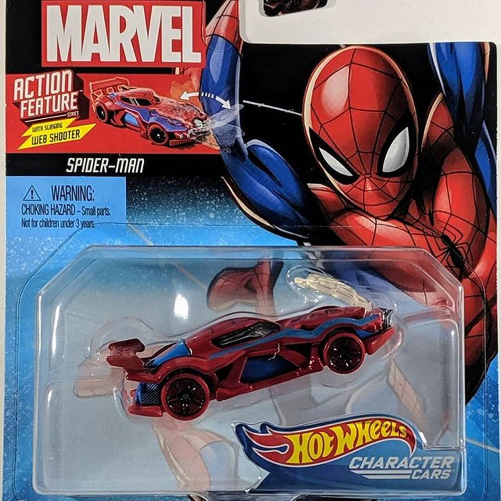 marvel hot wheels spiderman