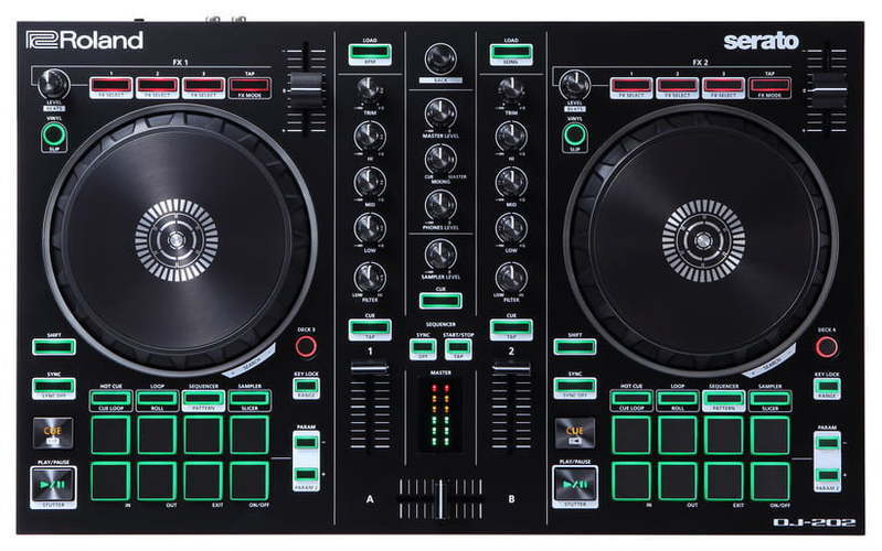 DJ-контроллер Roland DJ-202 #1