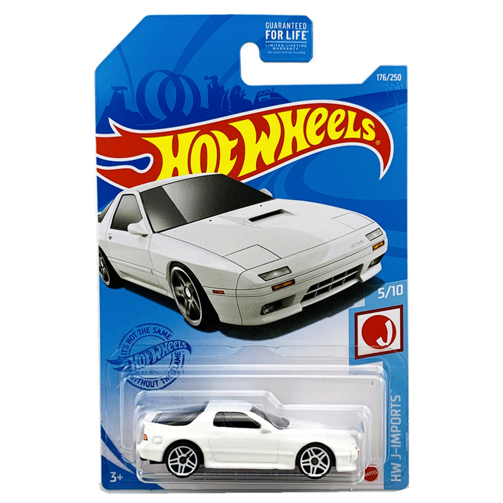 hot wheels mazda savanna rx 7 white