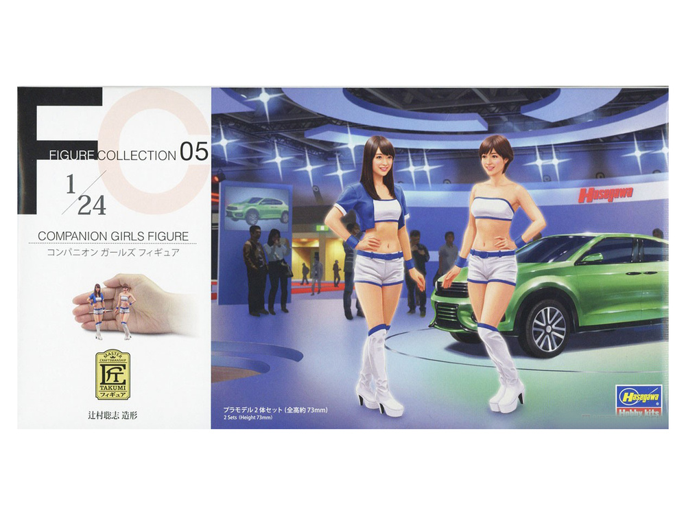 29105 Hasegawa Набор фигур Companion Girls Figure (1:24) #1