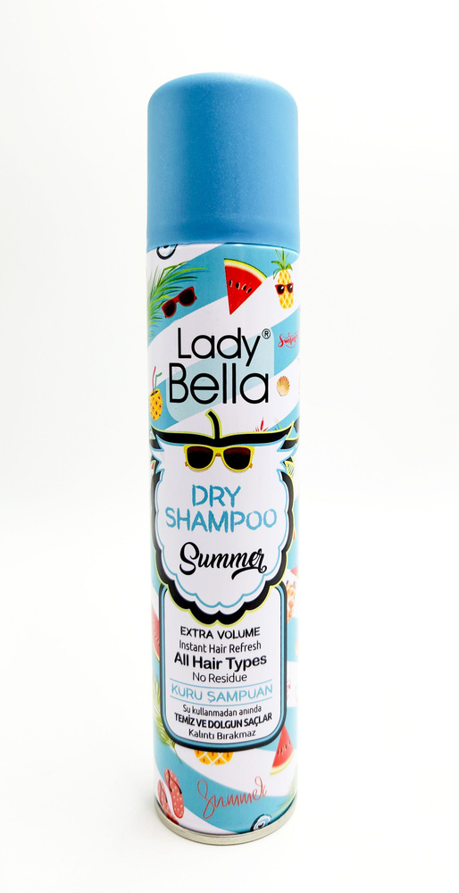 Lady Bella Сухой шампунь для волос Summer 200мл - купить с доставкой по ...