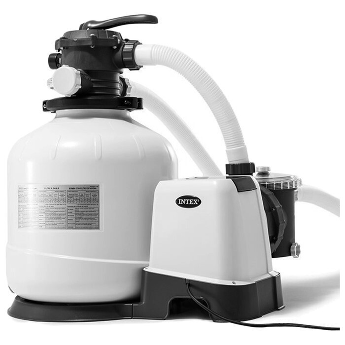 Аксессуары для бассейна Фильтр-насос песочный Intex 26652, 10 м3/час ...