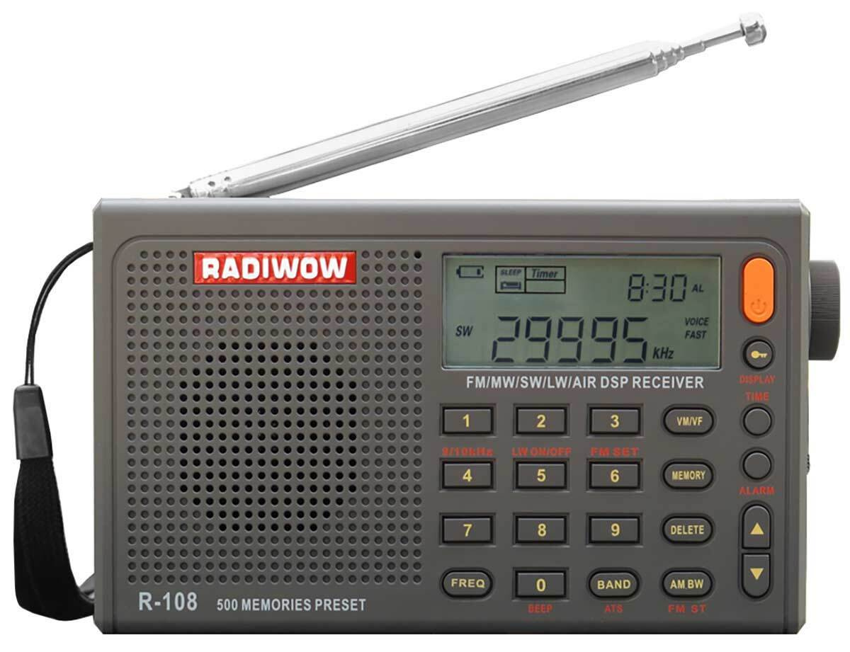 Всеволновый цифровой радиоприемник RADIWOW R-108 green купить по низкой цене с доставкой в интернет-магазине OZON Всеволновый цифровой радиоприемник RADIWOW R-108 green купить по низкой цене с доставкой в интернет-магазине OZON