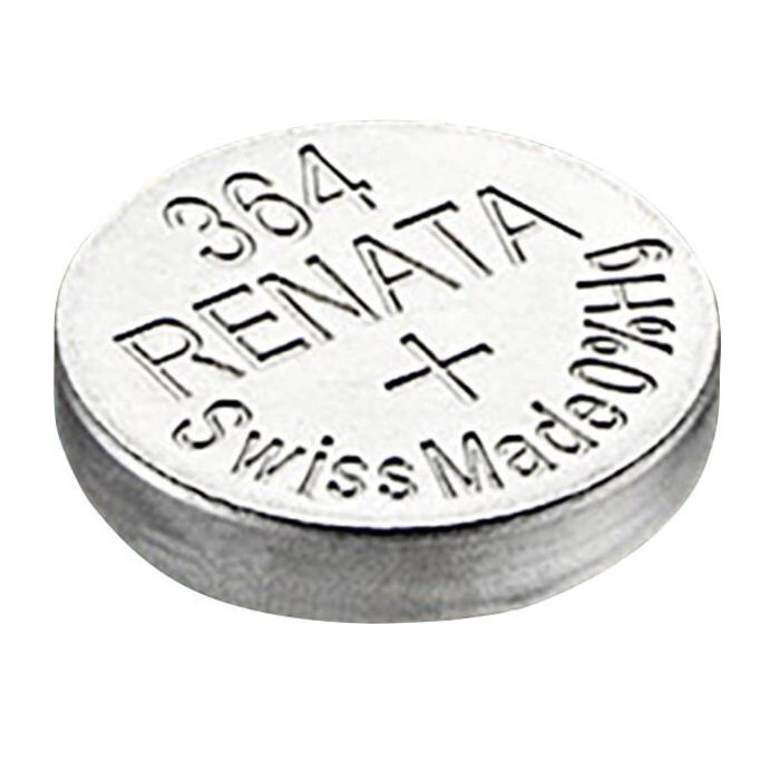 Батарейка Renata 364 1шт — купить в интернет-магазине OZON с быстрой ...