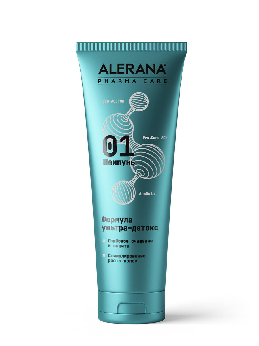Alerana Pharma Care Формула Ультра-детокс Шампунь для чувствительной кожи головы, 260 мл  #1