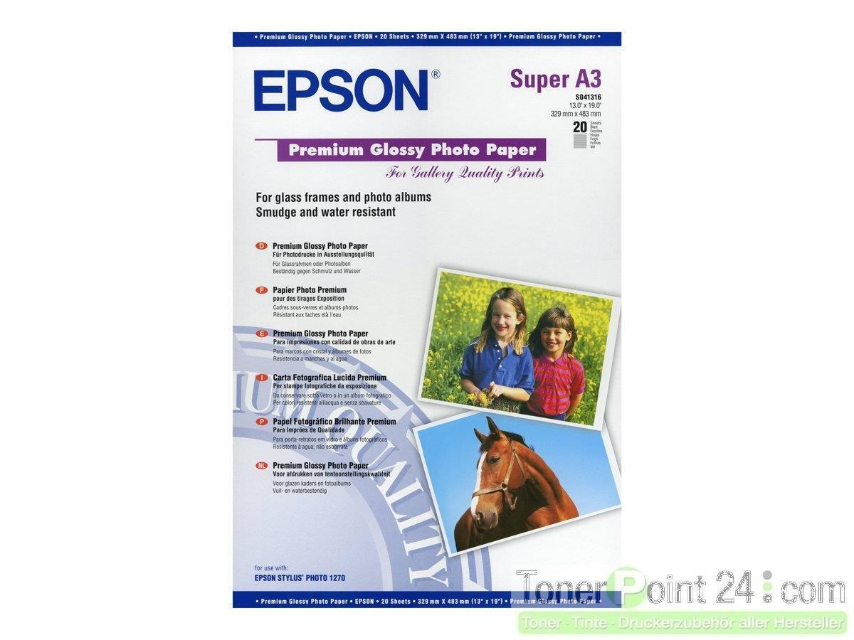 Фотобумага Epson, A3 (297 x 420 мм), 20 листов - купить в интернет ...