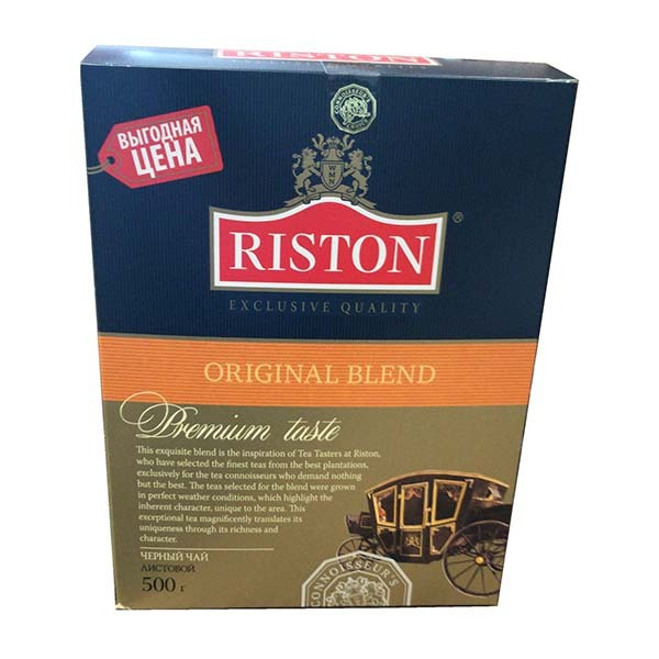 Riston Чай черный среднелистовой Original Blend, 500 г — купить в ...