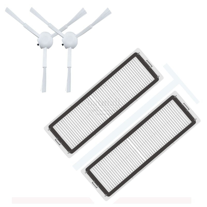 Аксессуары для робота пылесоса Xiaomi MI Robot Vacuum Mop Mijia 1C 1T  STYTJ01ZHM Dreame F9, боковая щетка, Hepa фильтр, салфетки, детали - купить  по выгодной цене в интернет-магазине OZON