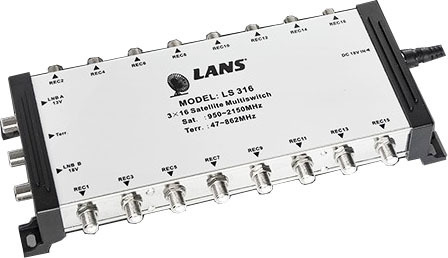 Мультисвитч Lans LS 316 — купить в интернет-магазине OZON с быстрой ...