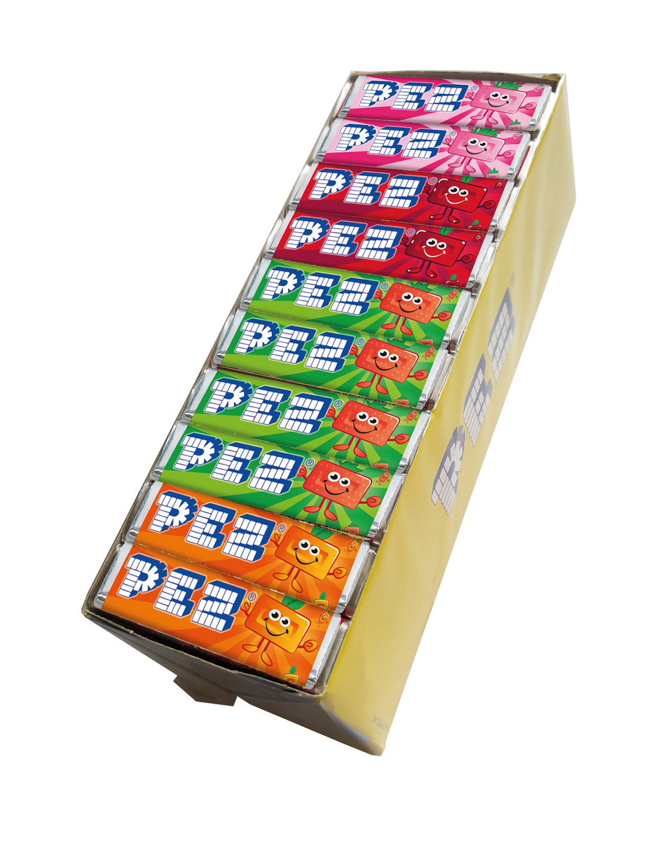PEZ Fruit Mix конфеты, набор из 50 шт — купить в интернет-магазине OZON ...