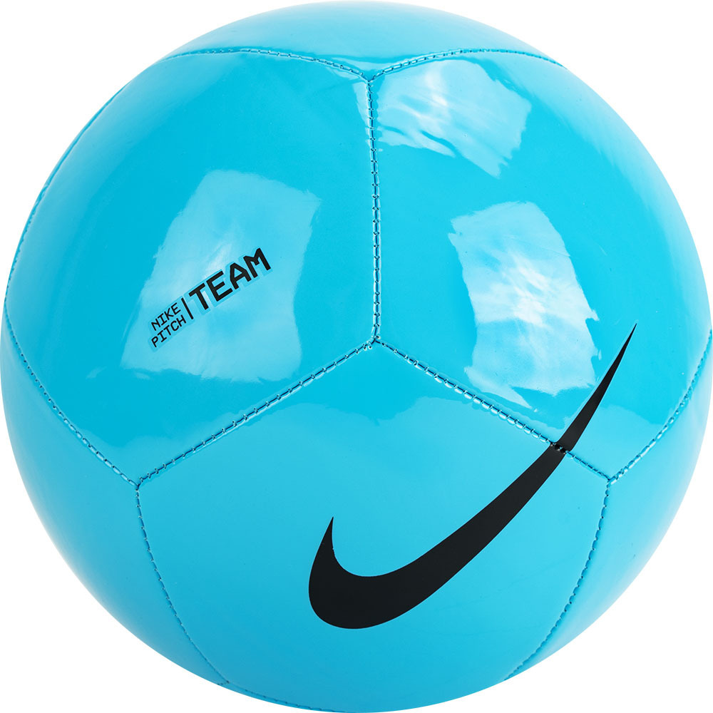 Футбольный мяч Nike Pitch Team DH9796-410, 5 размер, голубой купить по ...