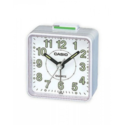 Casio TQ218/8 Travel Alarm Clock-Silver 