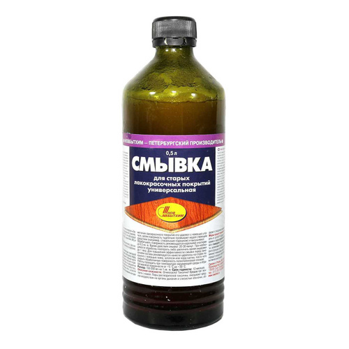 Как снять старую краску с помощью химии