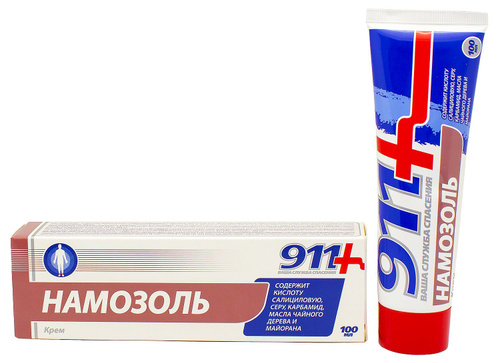 146 отзывов на Крем 911 "Намозоль" для удаления сухих мозолей и ...