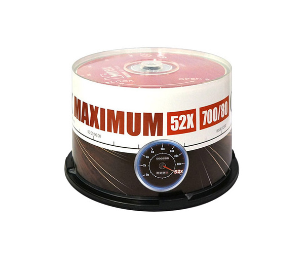 Компакт диск CD-R Mirex, объем 700 Мб, скорость 52х, Максимум ...