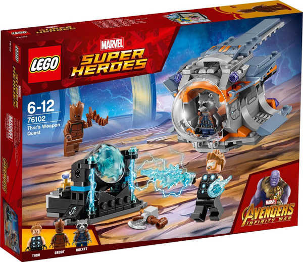 Lego marvel super heroes 76102 on sale