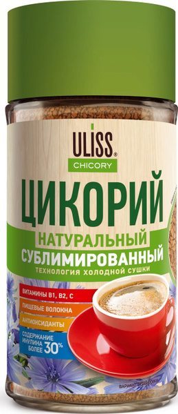 Цикорий ULISS Chicory натуральный, сублимированный, 85 г купить на OZON ...